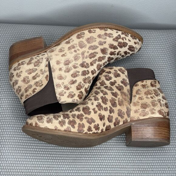 Matisse Ready‎ Or Not Ankle Boot Leopard 7.5 / Pre-owned . - Picture 6 of 14
